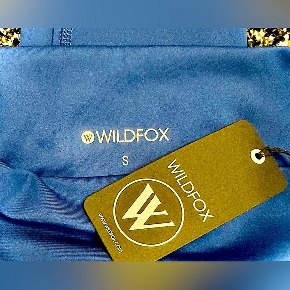 WILDFOX || Strong 7/8 Lightning Leggings in Digital Blue - SZ Small 💙NWT💙 - Picture 8 of 10